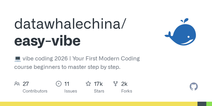 Easy-Vibe: your first modern coding course preview
